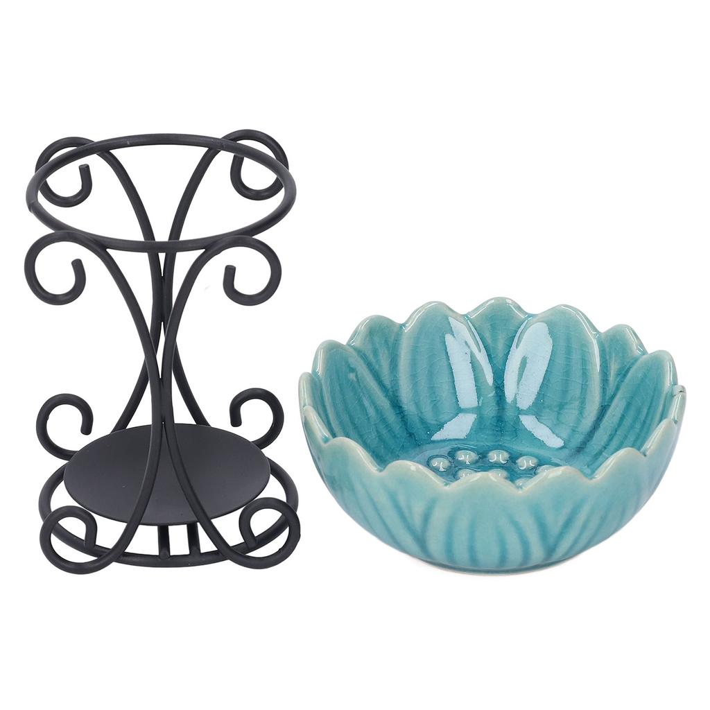 Tealight Wax Warmer Oil Burner Iron Wax Melter Tea Light Holder Candle Wax Warmer Aromatherapy Burni