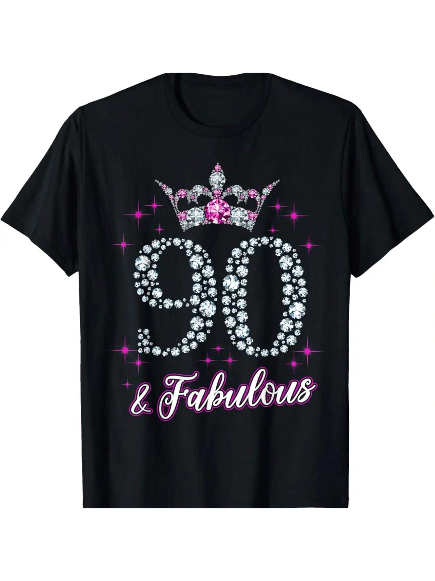Wounisex 90 And Fabulous 1929 90Th Birthday Gift Tee T-Shirt S разноцветный