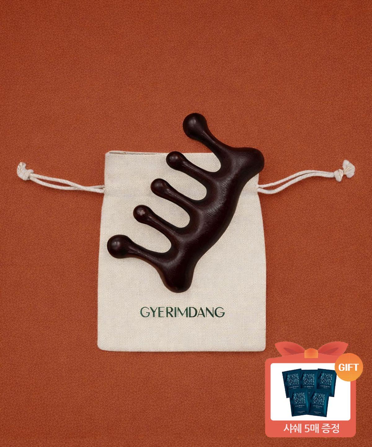 [Free Gift: 5 Shampoo Sachets] Scalp Gua Sha Massager