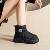 Snow Boots Winter New Thick-soled Velvet Warm Cold Super Fire Bread Shoes Short Boots