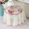 New Lace Embroidery Rice Cooker Dust Cover Floral Oil-proof Air Fryer Dust Cover Pastoral Universal Microwave Covers