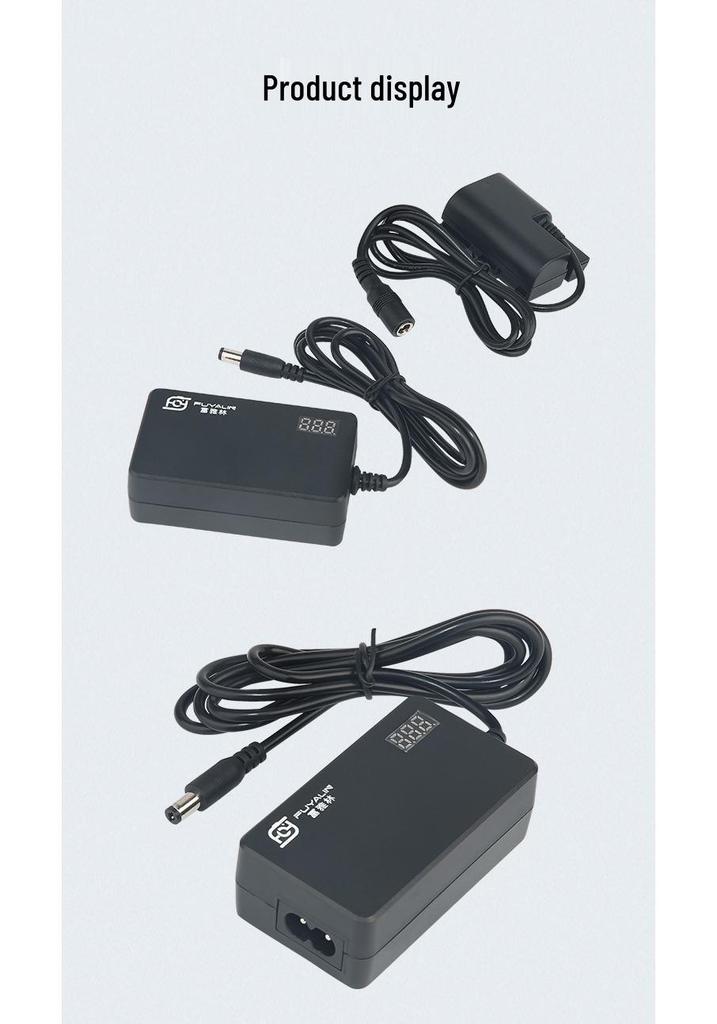 LPE6 Dummy Battery Power Adapter for Canon EOS R, R5, R6, 5D4, 5D3, 5D2, 70D