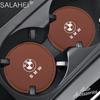 Car Logo Anti-Slip Water Cup Pad Auto Coasters Anti-skid Mat Accessories For BMW 1 3 5 7 Series X1 X3 X5 F10 F15 F16 F20 F30 F18 z4