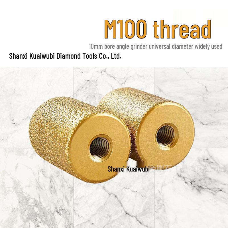 Quartz Stone Countertop Round Edge Grinding and Trimming Wheel for Angle Grinders