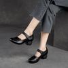 Fashion GKTINOO 2025 Penny Loafers Women Genuine Cow Leather Round Toe Thick Sole Slip-On Female Casual Platform Shoes Handmade