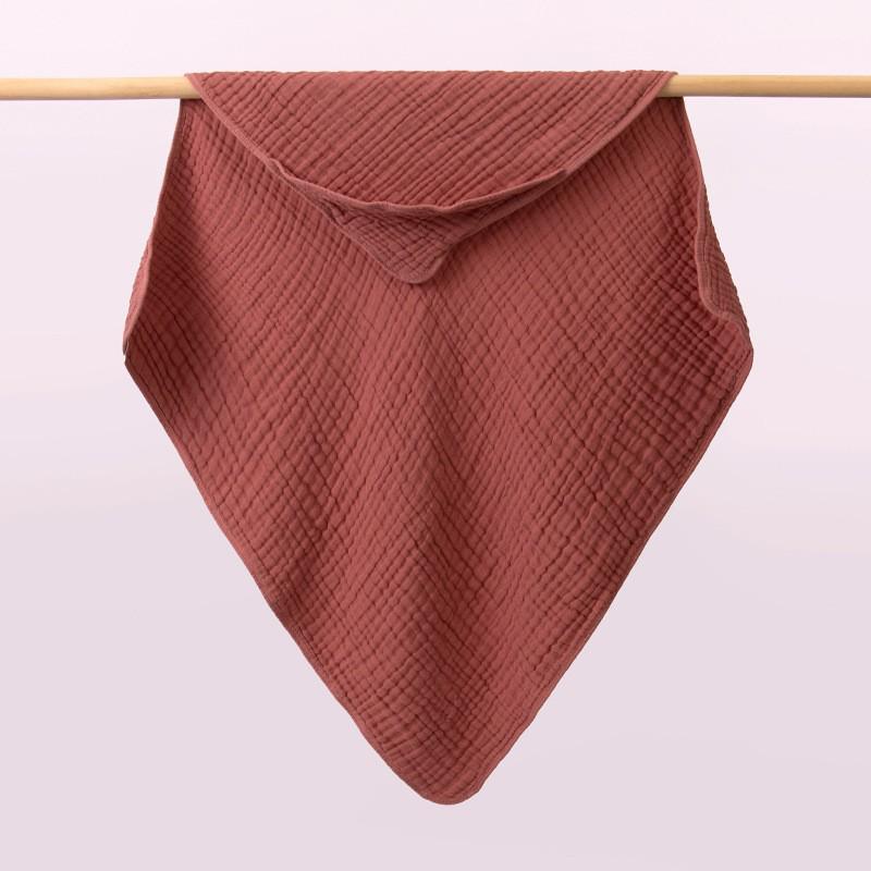 Hooded Baby Bath Towel & Soft Gauze Swaddling Blanket
