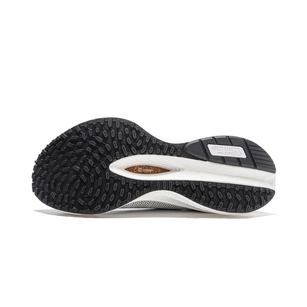 New LiNing Cushioning Wear Resistant Low Top Running Shoes Unisex White Black AZGU001-2