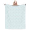 Heart Pink Blue Blanket Coral Fleece Plush Summer   Multifunction Lightweight Throw Blanket for Home Bedroom Bedspreads