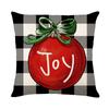 New Cartoon Christmas Holiday Home Cute Pillow Cushion Cover Couple Gift Nap Sofa Car Gift Hug