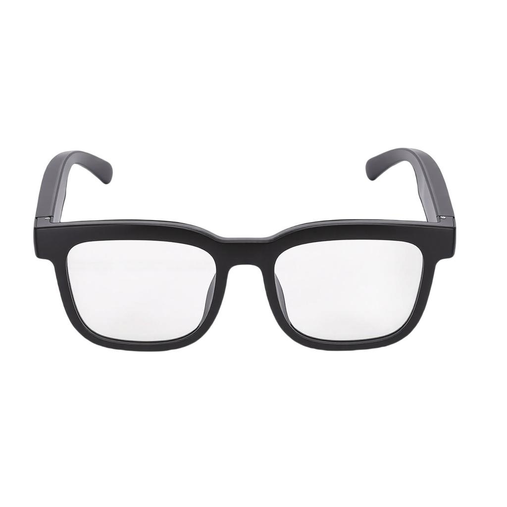 Bluetooth Audio Smart Glasses for Women Men Blue Light Blocking Photochromic Lenses Dual Stereo Speakers Voice Control