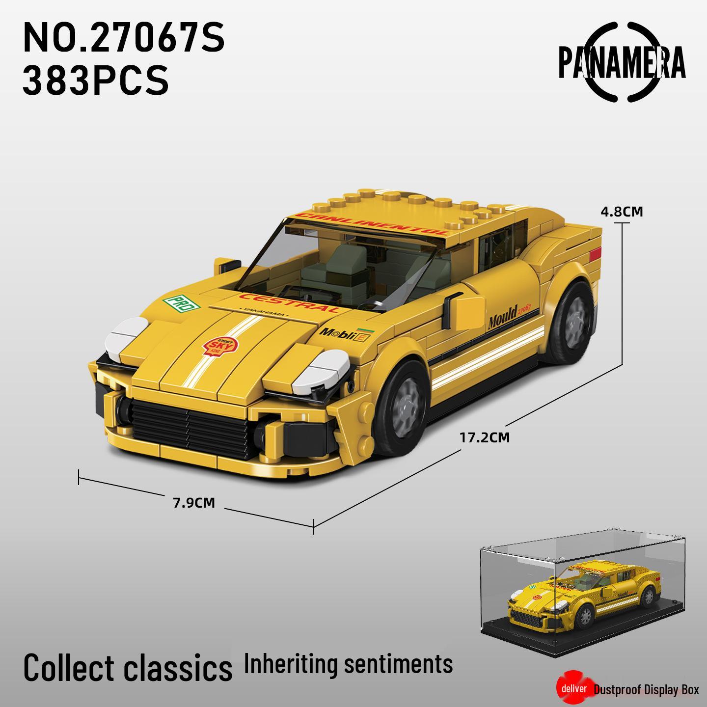Yuxing King Blocks - Boy s Educational Sports Car Model Assembly Toy (27067) - Birthday Gift & Ornament