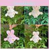 And Cozy Cuddly Rabbit Plush Toy Keychain With Soft Texture And Options Colorful
