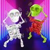with Lights Dancing Skeleton with Music Wind Up Skeletons New Desktop Spring Clockwork Toys