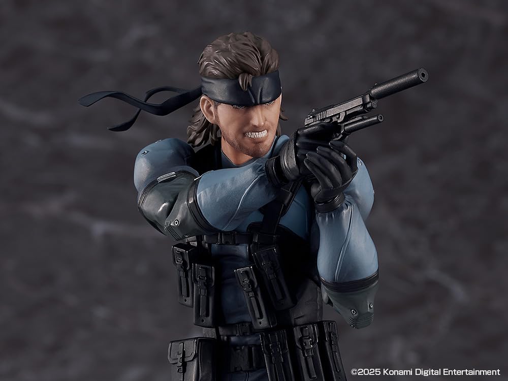 Figma METAL GEAR SOLID2 SONS OF LIBERTY Solid Snake MGS2 Update Edition Plastic Painted Movable Figure Ver. Non-scale