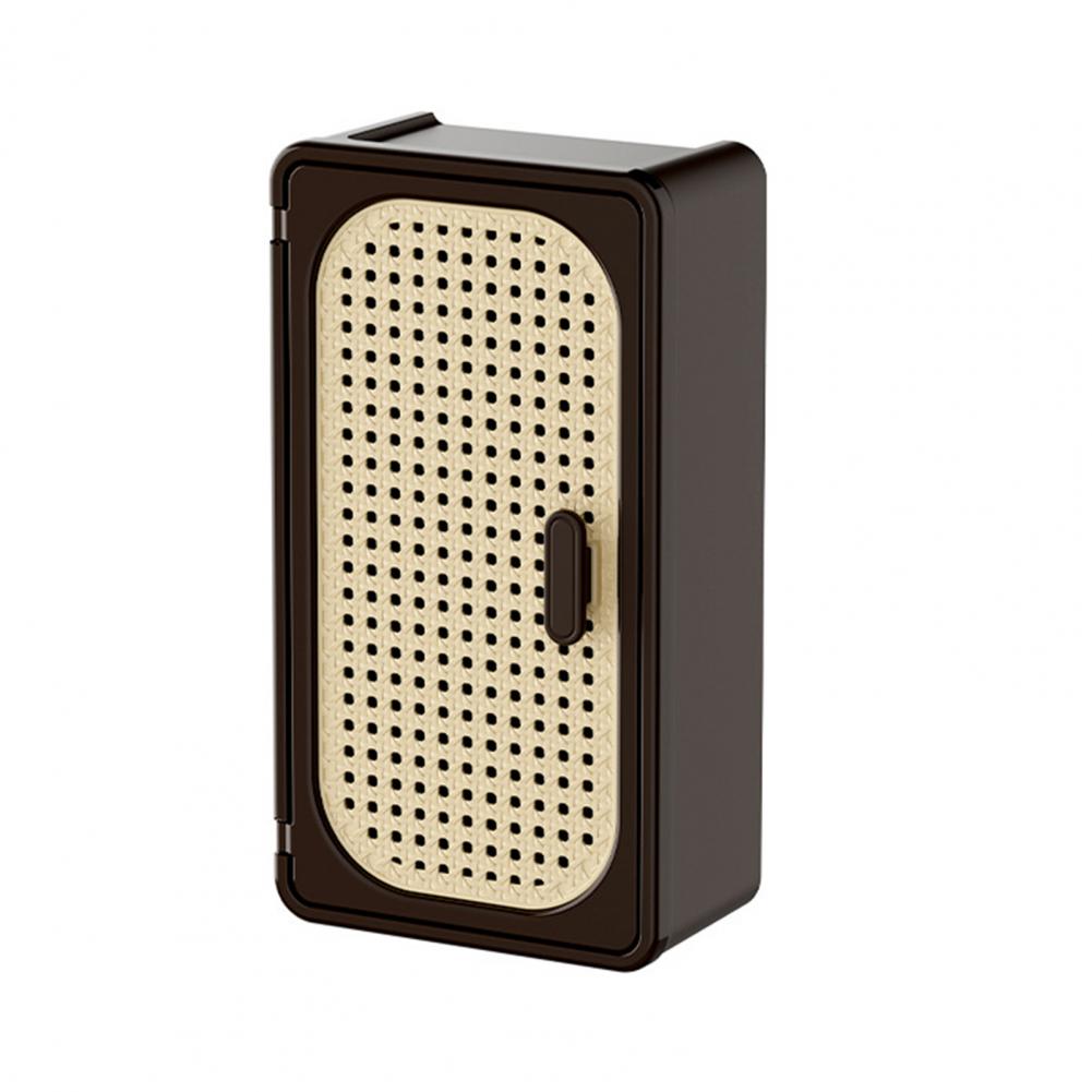 Bathroom Storage Cabinet Bathroom Wall Cabinet with Door 3-tier Over Toilet Storage Rattan Tissue Box Cover Wicker for Kitchen