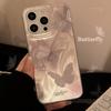Glare Butterfly Pendant Lanyard iPhone15 14 Phone Case Compatible and Suitable for 13/12/11promax