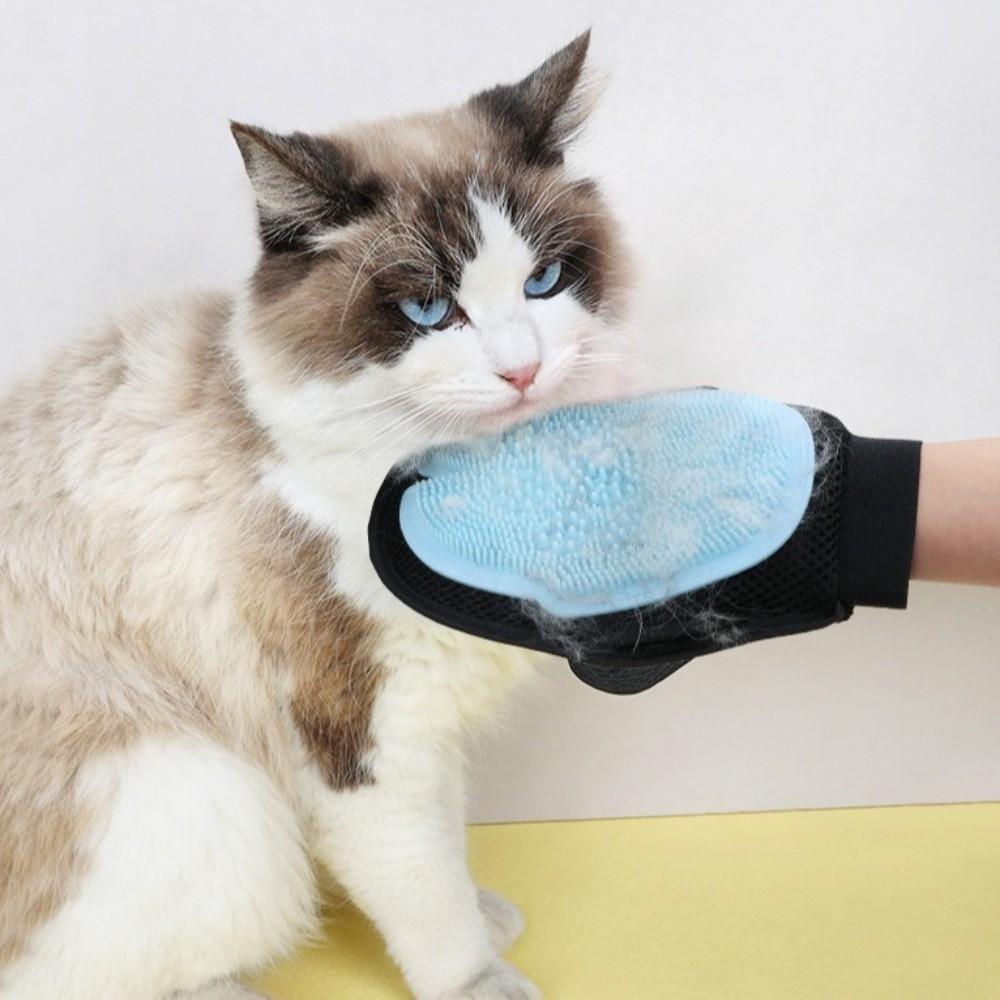 Grooming Massage Cat Deshedding Comb Pet Comb Pet Bath Brush Dog Cat Bath Massage Gloves  Bathing