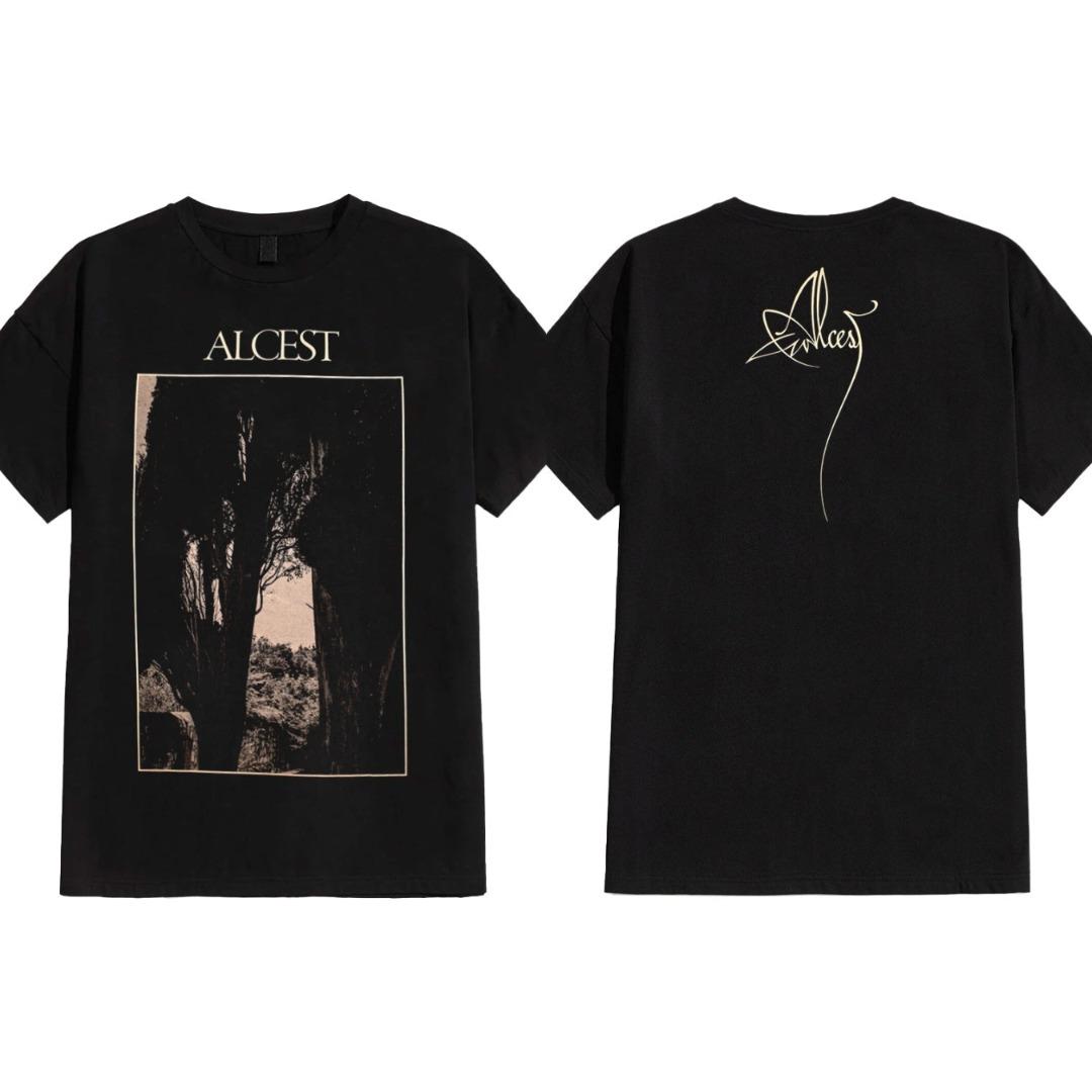 

Немецкая группа Alcest Стиль Блэк-метал Футболки Мужские Женские Повседневные Хлопок Короткий рукав Оверсайз Y2k Уличная одежда Женская Мужская Одежда 4XL