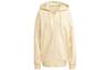 X Stella McCartney Sweatshirts Women's Beige Hooded Moderate Cardigan IB5112