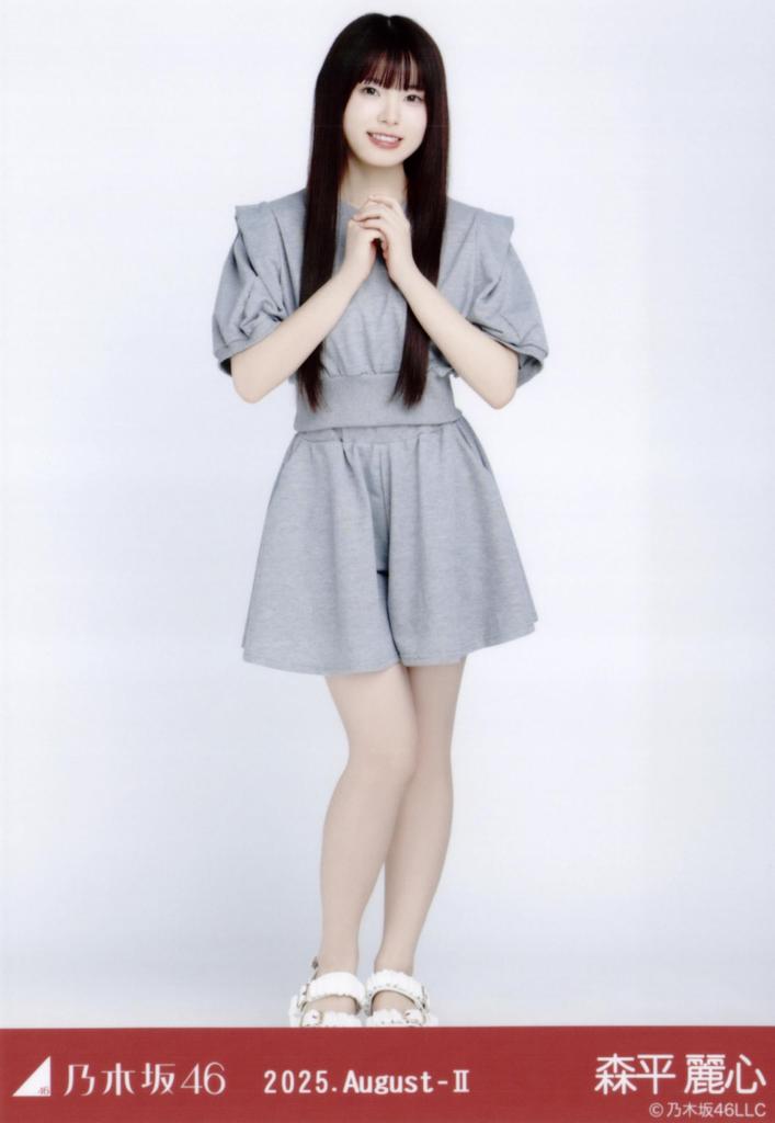 Nogizaka46 Raw Photo Sweatshirt 3-Piece Set Reishin Morihira