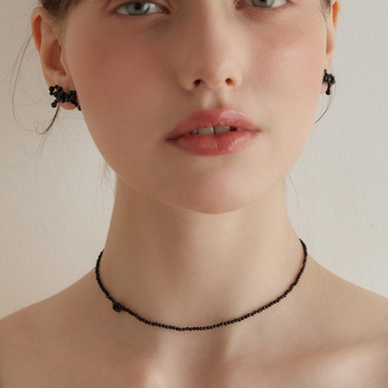 TATIANA (925 Silver) Dorothy Rose Bead Necklace NZ2126