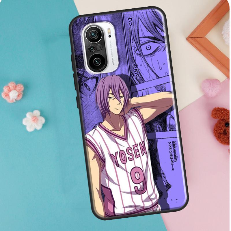 Kuroko Basketball Anime Cover For POCO M3 M4 F1 F2 F3 X4 GT X3 Pro Case For Xiaomi 11T 10T 12 Pro 12X Mi 11 Lite