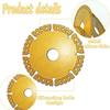 AEE2-5Piece Indestructible Disc For Grinder Angle Grinder Cutting Disc Indestructible Disc 2.0 For Smoothly Cutting,Chamfering G