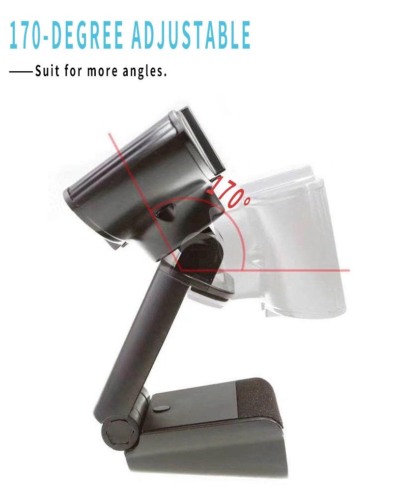 HD 1080P Autofocus Webcam with Noise Reduction for Streaming and Video Calls