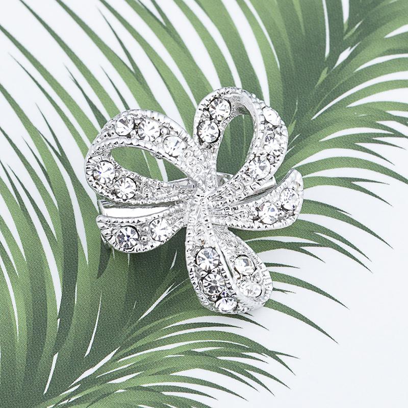 1PC DIY Brooch pin Women Crystal Rhinestone Jewelry Elegant Simple Brooch
