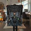 1PC Skyrim Print Flannel Blanket, High quality Comfortable for All Seasons, Home Decor, Warmth and Comfort, Perfect for Christmas Gifts166