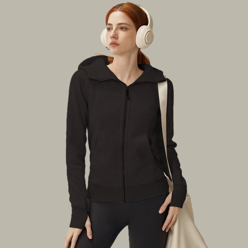

SUKE Women s Fleece Lined Hooded Sports Jacket M