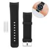 22mm Silicone Watchband Watch Strap Band Adjustable Wristwatch Replacement Part