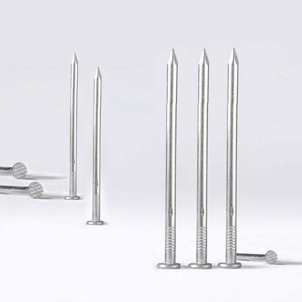 Furniture Assembly Nails Steel Nails Set for Picture Hanging and Woodworking Suitable for Drywall and Pine In 2 Sizes