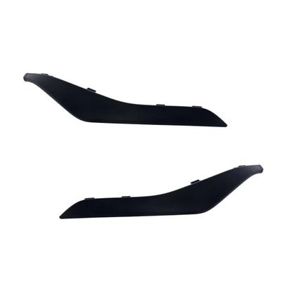 1Pair Car Front Bumper Fog Lamp Cover Trim Strip Fog Lamp Frame For Volvo XC60 MK1 2014-2017 Car Accessories