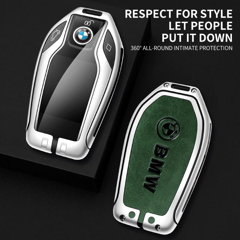 Hot 2025 Car Key Case Cover For BMW X1 X2 X3 X5 X4 X6 X7 G30 G20 G32 G11 G12 F40 F30 F20 F10 F34 F07 F44 F45 G15 Keychain Access