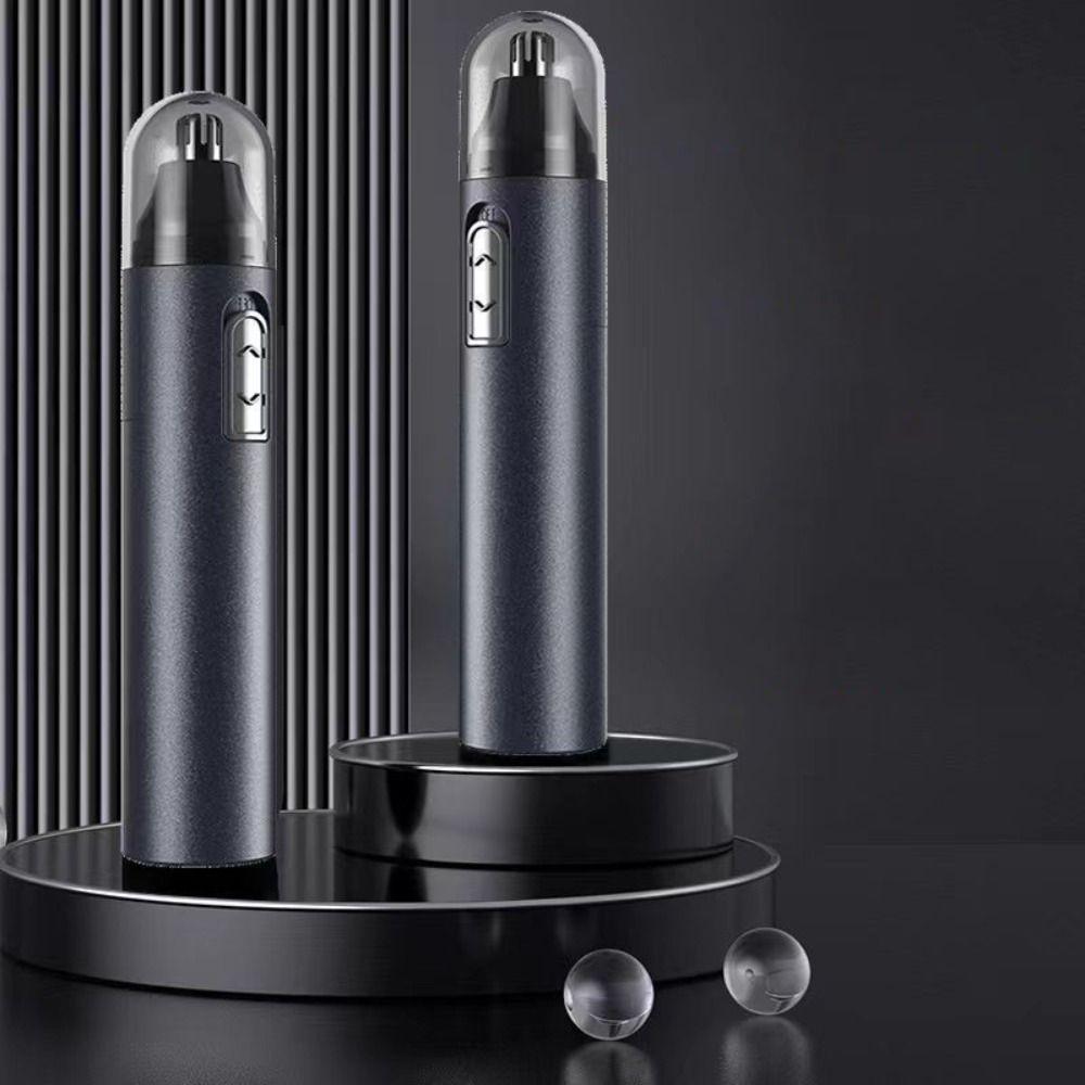 

Electric Electric Nose Hair Trimmer Portable Ear Face Clean Trimmer Nose чёрный