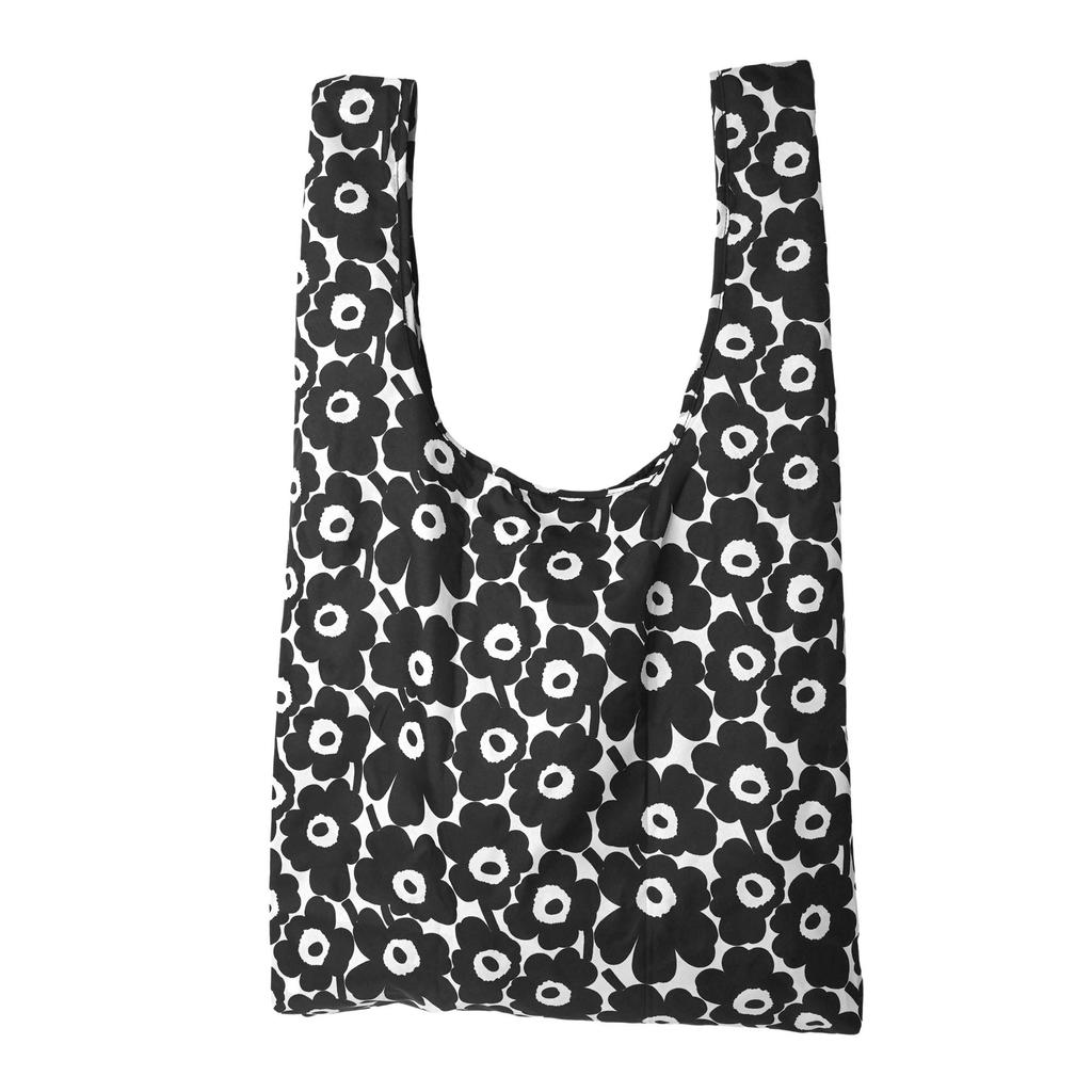 Marimekko Smart Bag Tote Bag 091493 190, Black, White [Parallel Import]