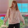 BALANT University Type Basic Sweatshirt Pink