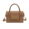 Summer New Fashion Simple Design Popular Solid Color Casual Shoulder Crossbody Portable Small Square Bag