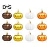 Mini Dýňové Závěsné Ozdoby Díkůvzdání Sklizeň Domácí Stromové Dekorace Opakovaně Použitelná Závěsná Dýňová Koule pro Podzimní Sváteční Party Potřeby