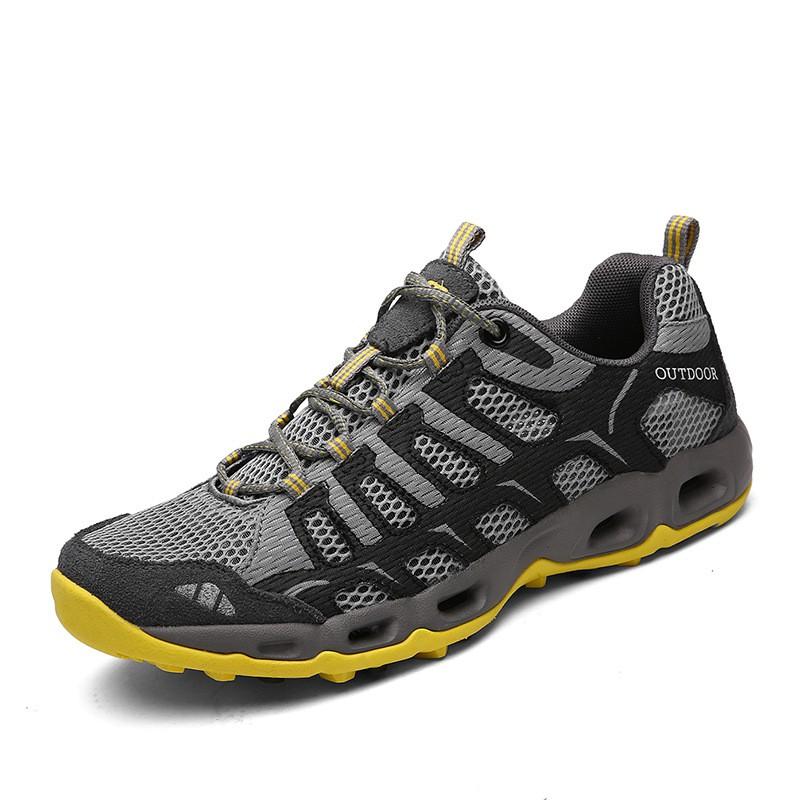 Unisex Schnelltrocknende Wanderschuhe Wasserschuhe Atmungsaktives Netz Outdoor Trail Sneaker Fluss Trekking Leichtes Laufen