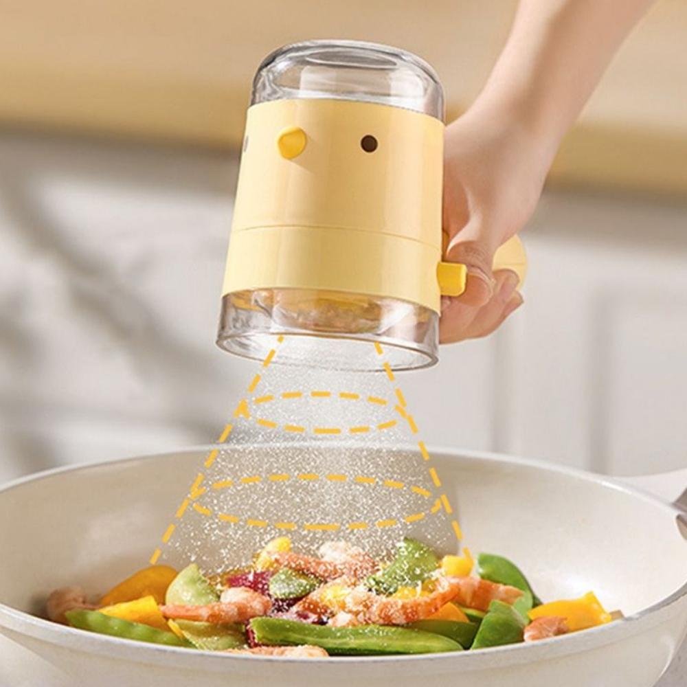 Refillable Seasoning Bottle Container Chicken Shape BBQ Seasoning Bottle  Kitchen Gadgets