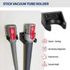 Secure Clamping Vacuum Wand Wall Mount For Organized Home Storage Solution With Space Optimization