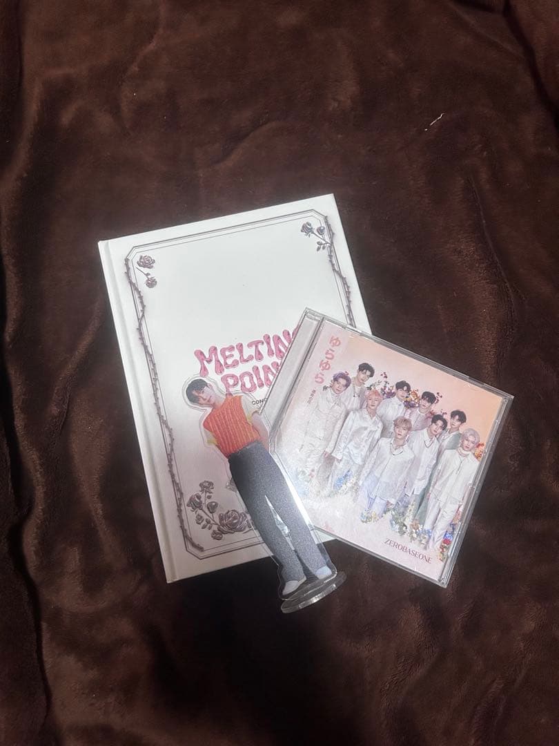 

[USED] zerobase1 album, Yura Yura CD, stand