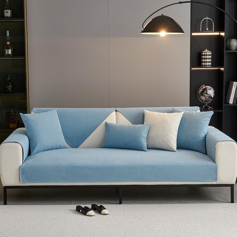 Waterproof Sofa Cushion for All Seasons, Non-slip, Simple Pet, Non-stick Fur, Urine Barrier Sofa Cover, Backrest, Full Cloth Towel