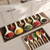 Mutfak Yer Paspası Kaymaz Su Geçirmez Ayak Paspası Kire Dayanıklı Yağ Tahliyesi