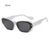 Square Cat Eyes Sunglasses Unisex Shade Sun Glasses Rivet Personality Punk Style for Women And Men
