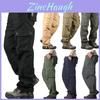 Bequeme Herren-Arbeitshose mit Cargotaschen für Freizeit, Wandern und Outdoor-Aktivitäten
