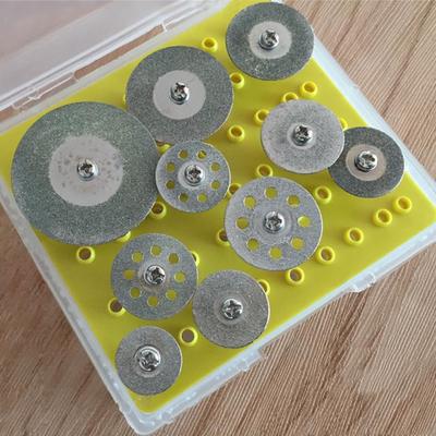10 Stück Diamant-Trennscheiben Trennscheiben Radsatz Für Dremel Rotationswerkzeug Schneid- / Schleif- / Gravierwerkzeuge
