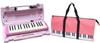 Pianica 32-Key Keyboard Harmonica P32E  P32EP with Our Original Sticker (Pink Case Set)